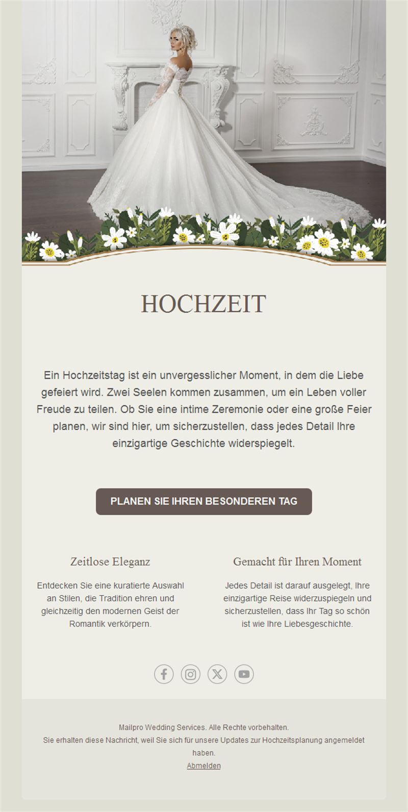 Wedding Newsletters