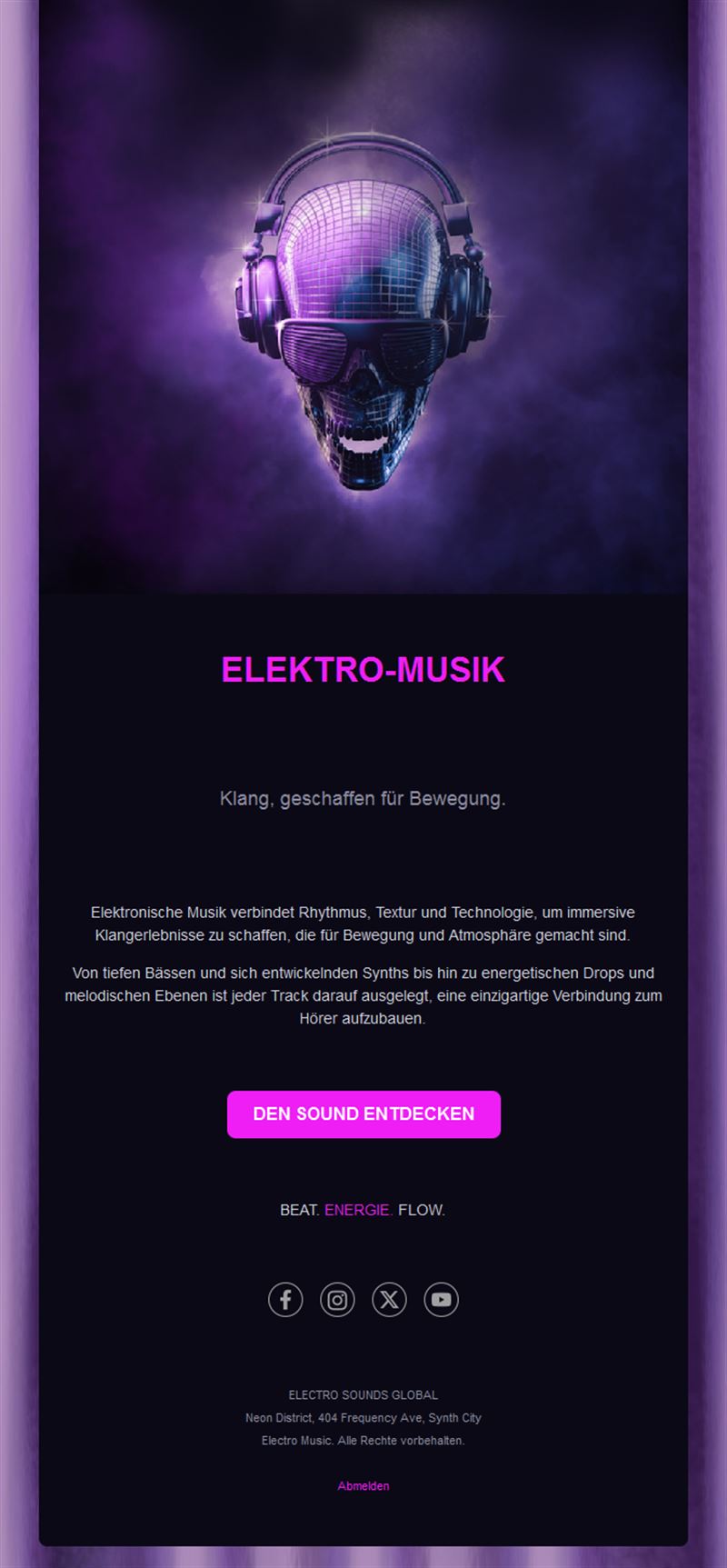 Vibrant Music Templates