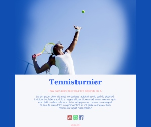 Tennis Highlights im Postfach