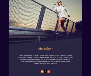 Energizing Running Event Templates