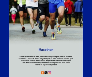 Energizing Running Event Templates