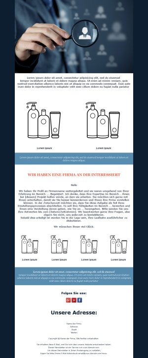 Bewerber begeistern mit E-Mail