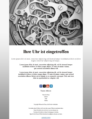 Uhren-Editionen vorstellen