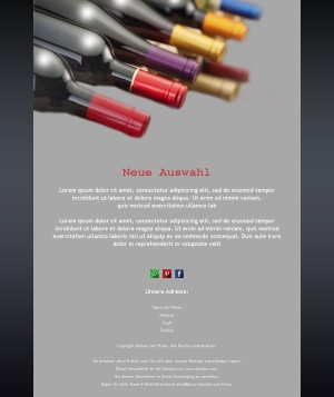 Ausgewählte Wein-Vorlagen