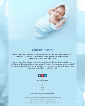 Süße Baby-Vorlagen