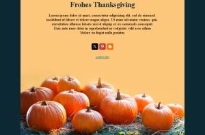 Thanksgiving-Grüße