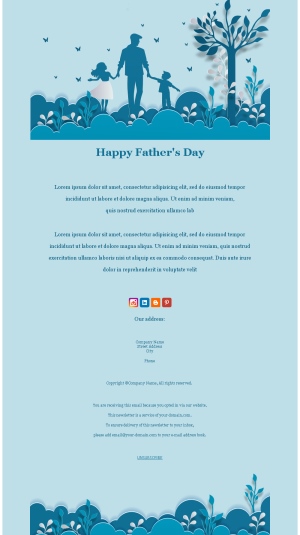 Vorlage Vatertag