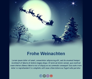 Weihnachts-E-Mail-Vorlagen