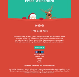 Weihnachtsbotschaft Deluxe