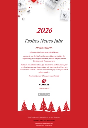 Institutionelle E-Mail-Nachricht