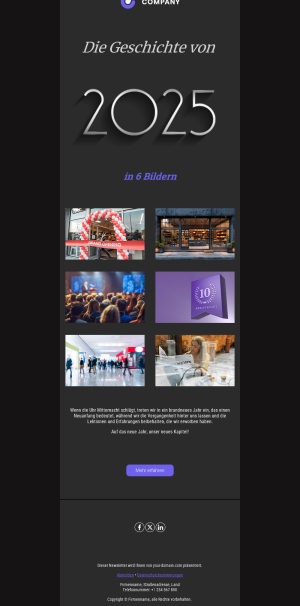 Danke 2025 – Hallo 2026