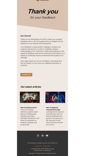 Danke, dass Sie bei uns sind