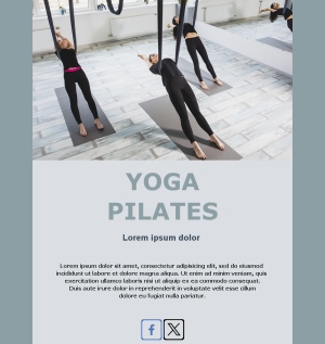 Template Email Pilates Harmony