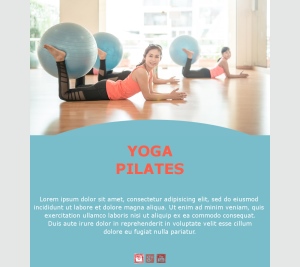 Template Email Yoga Wellness