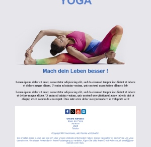 Template Email Mindful Movement