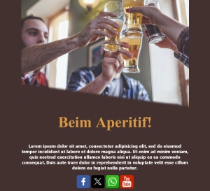 Beliebte Kneipen Emails