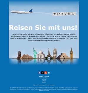 Template Email Fitness Routine