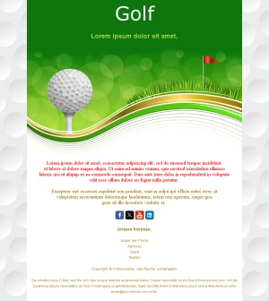 Golf-Event-Kampagne