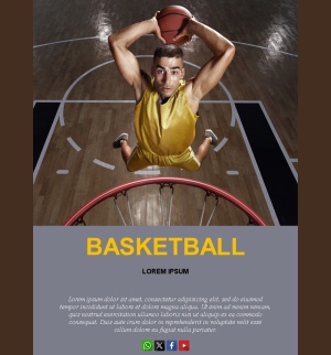 Basketball Team Template