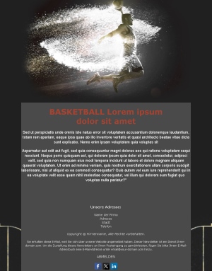Basketball Club Layout