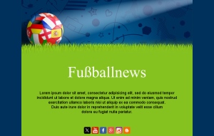 Email Fußball Team Deutschland