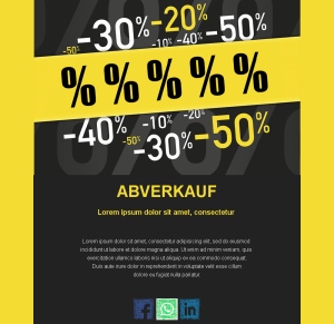 Email Verkaufsnewsletter