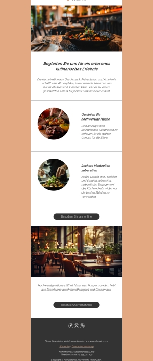 Restaurant Highlight E-Mail