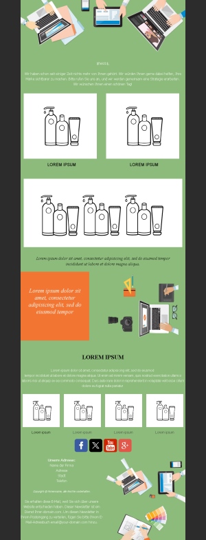 Advertising E-Mail Design	