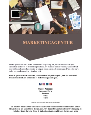 Agentur-Portfolio Template	