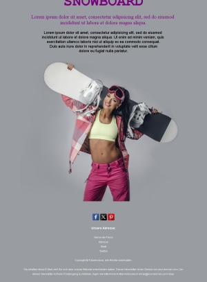 Updates zu Schnee-Aktivitäten 