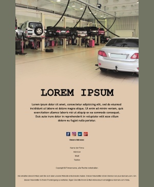 Automotive Service Template