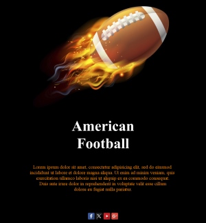 American Football Aktionen