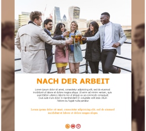 Einladungen zur Abendparty 