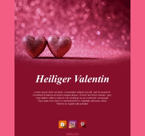 Romantic Valentine Invitations