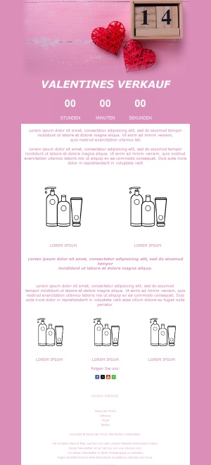 Romantische Valentinsideen