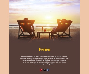 Festliche Feiertagsvorlagen