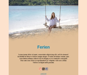 Feierliche E-Mail Designs