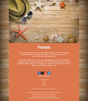 Feierliche Nachrichten