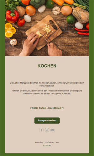 Delicious Cooking Recipe Templates