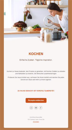 Delicious Cooking Recipe Templates