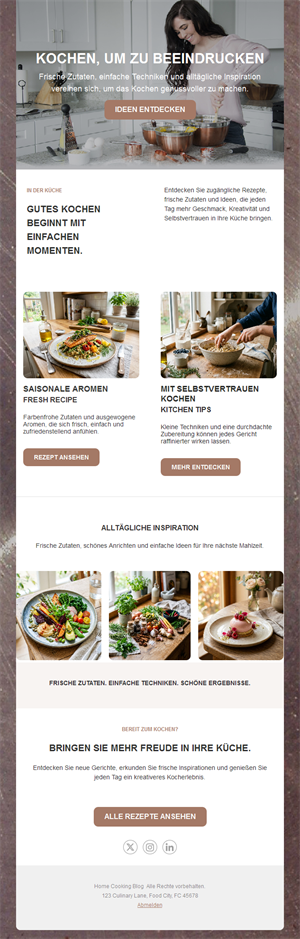 Delicious Cooking Recipe Templates