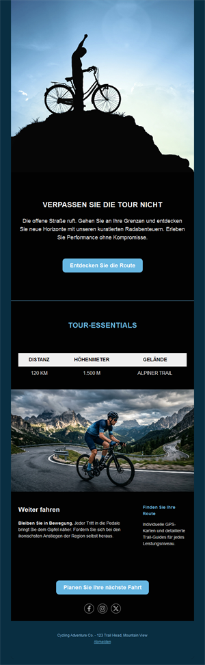 Thrilling Bike Adventure Templates