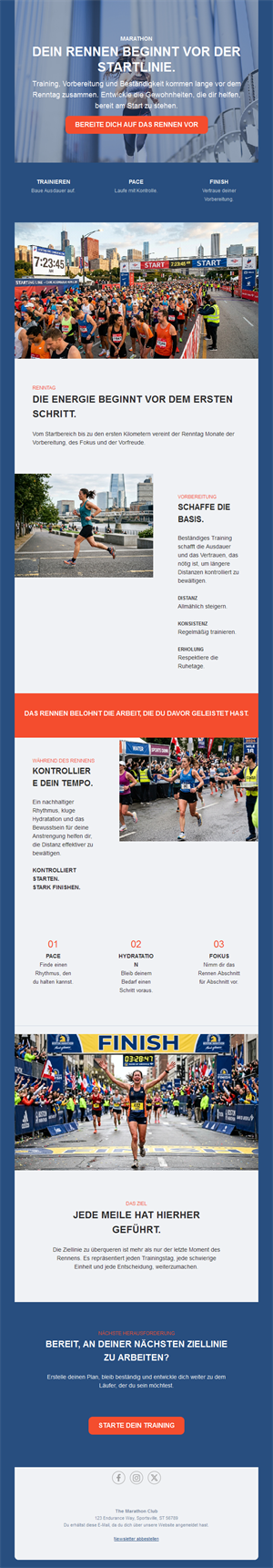 Energizing Running Event Templates
