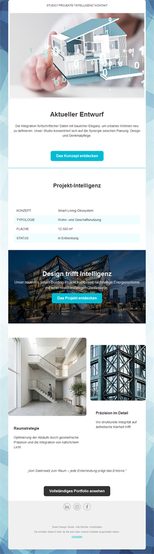 Elegant Architecture Email Templates
