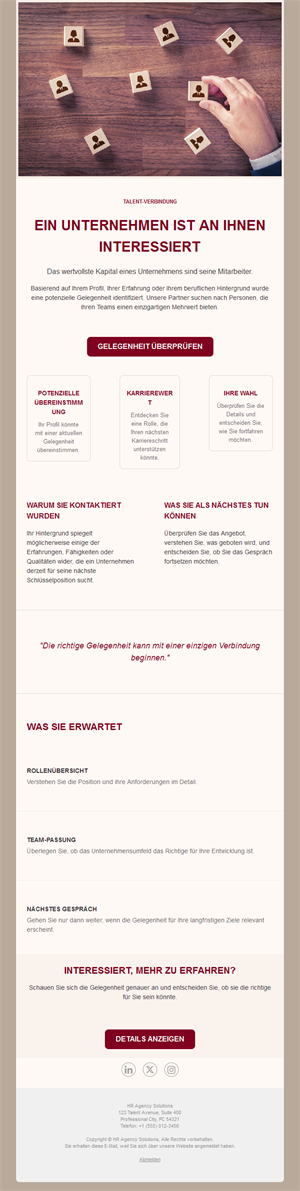 Dynamic HR Recruiting Templates