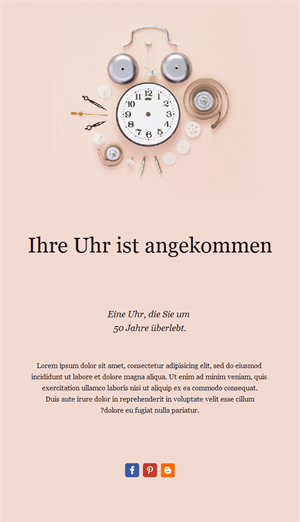 Luxury Watch Collection Templates