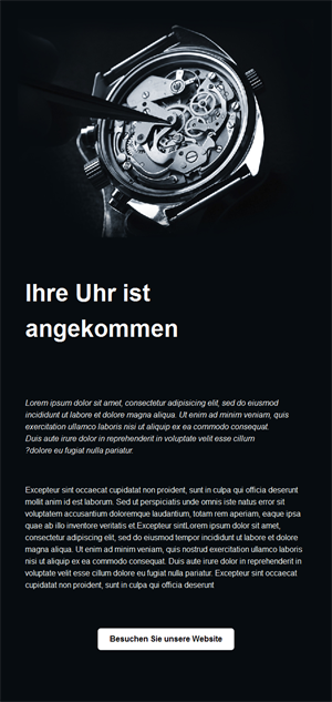 Luxury Watch Collection Templates