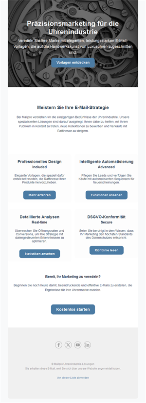 Luxury Watch Collection Templates
