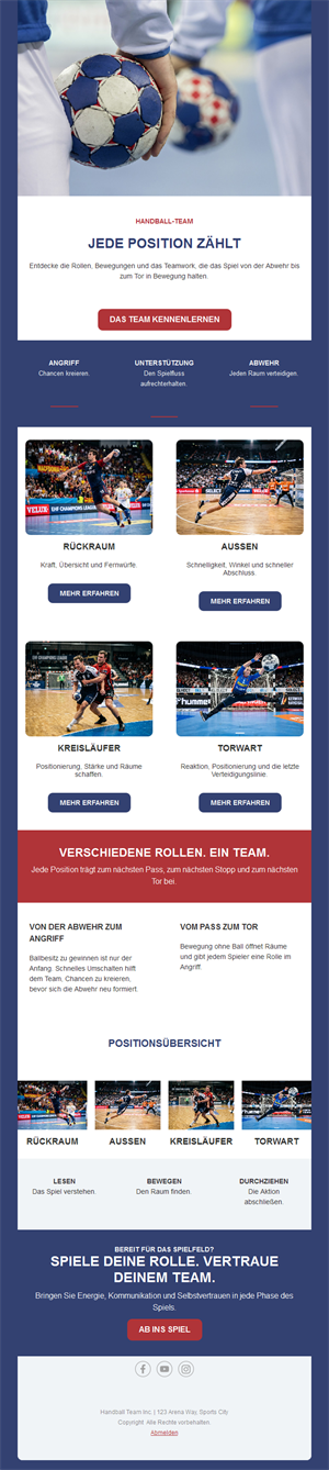 Match Day Handball