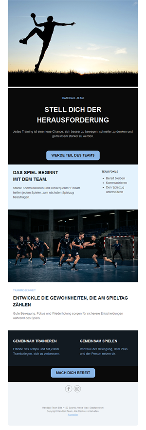 Handball Action